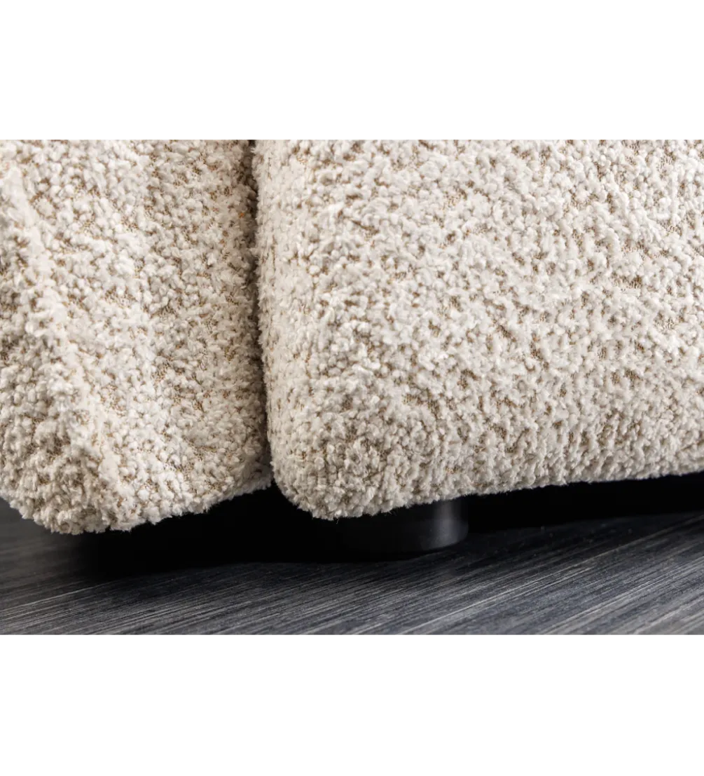 Sofa ROYAL 295 cm XL bouclé szampański beż