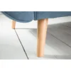 Sofa Rozkładana BELLA 215 Cm Jasnoniebieska Puella