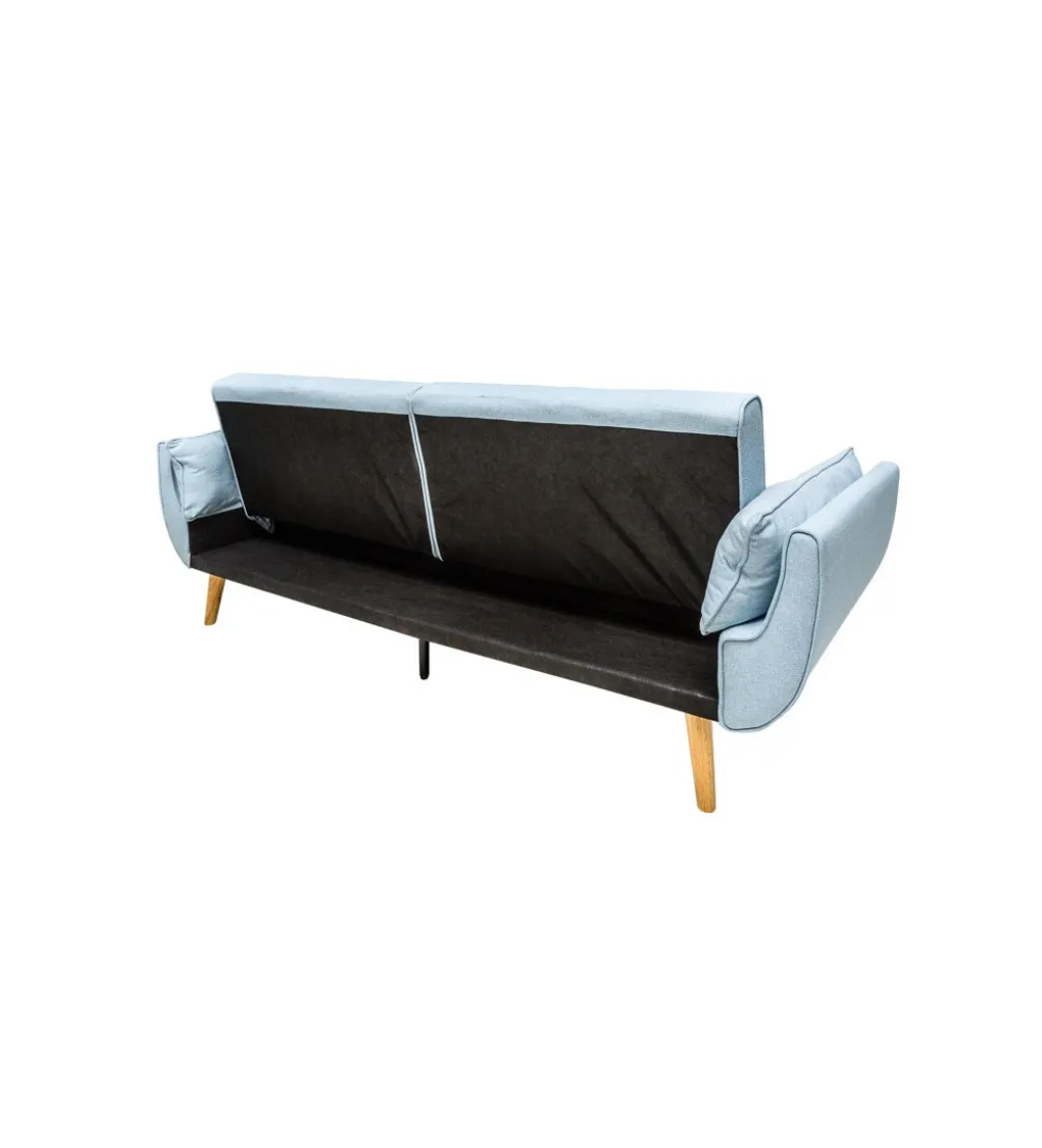 Sofa Rozkładana BELLA 215 Cm Jasnoniebieska Puella