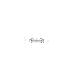 Sofa rozkładana CAPITOL 250 cm z funkcją spania