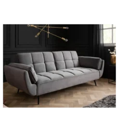 Sofa rozkładana OLIWIA 213 cm szara