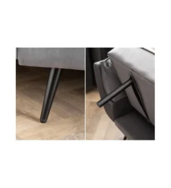 Sofa rozkładana OLIWIA 213 cm szara