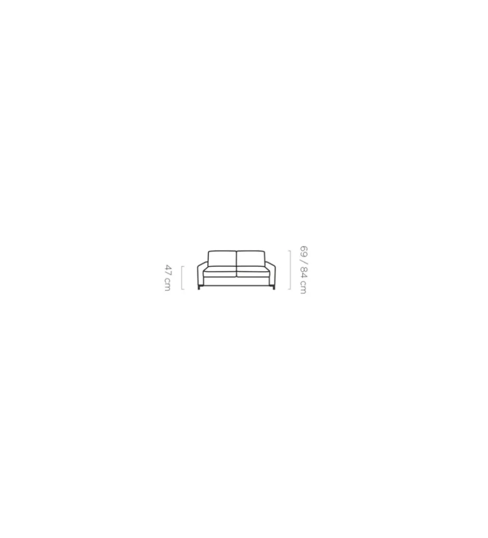 Sofa rozkładana TINO C 207 cm z funkcją spania