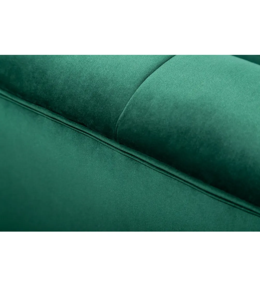 Sofa Scarlett 225 cm szmaragdowa zieleń