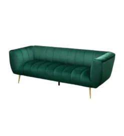 Sofa Scarlett 225 cm szmaragdowa zieleń