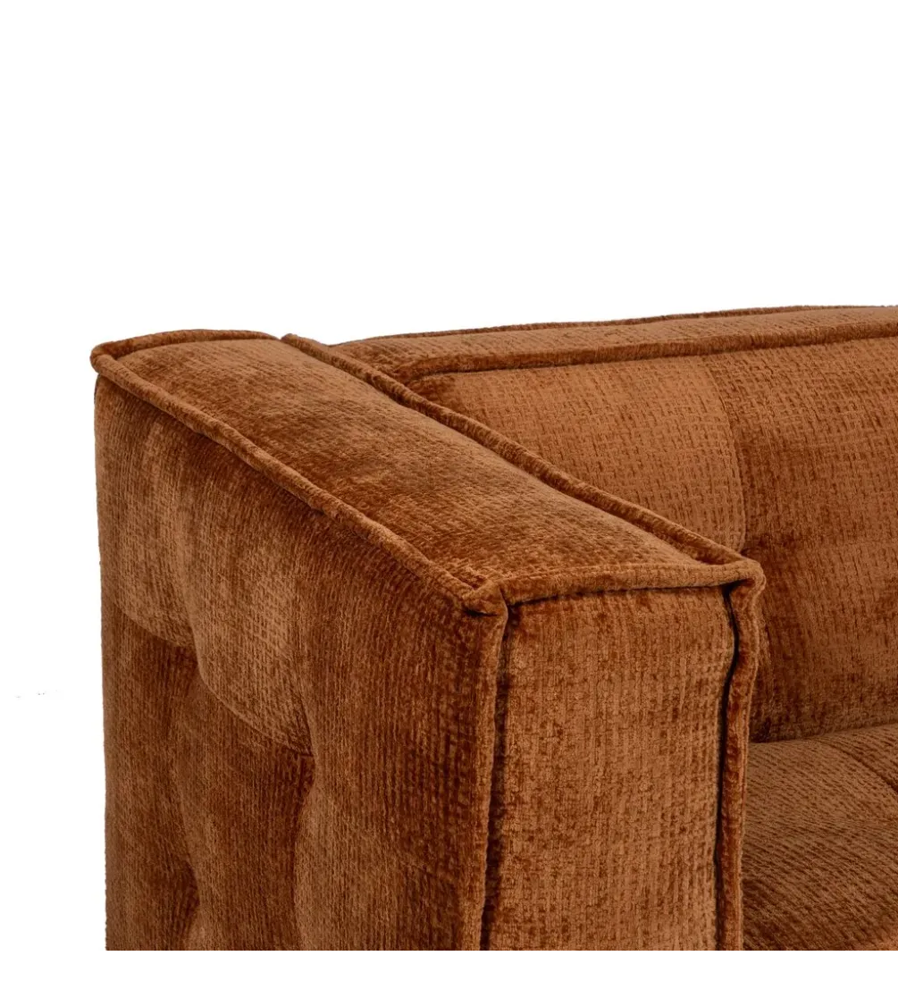 Sofa SIBARIS 218 cm ceglasta
