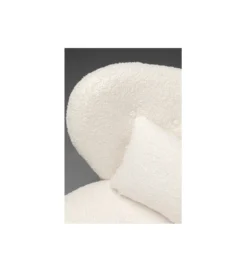 Sofa Snow 234 cm Bouclé biała