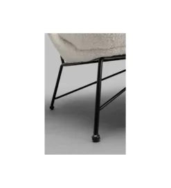 Sofa Snow 234 cm Bouclé biała