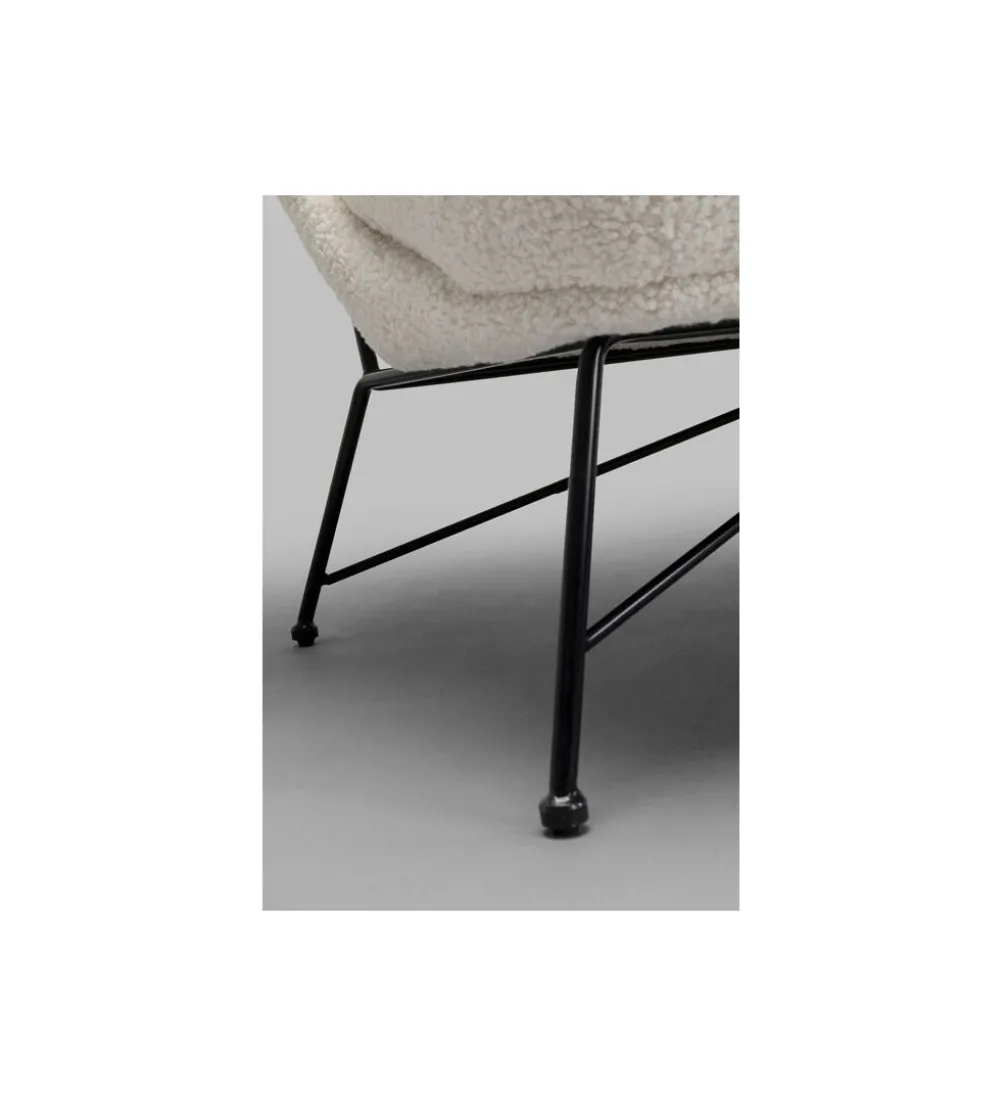 Sofa Snow 234 cm Bouclé biała