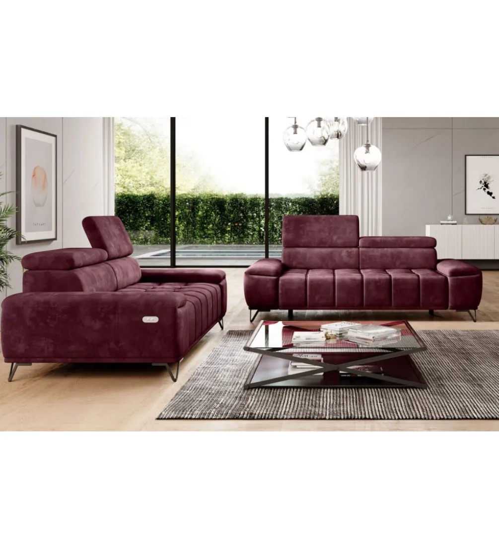 Sofa SOFIJA Modern Barock 235 cm beżowa