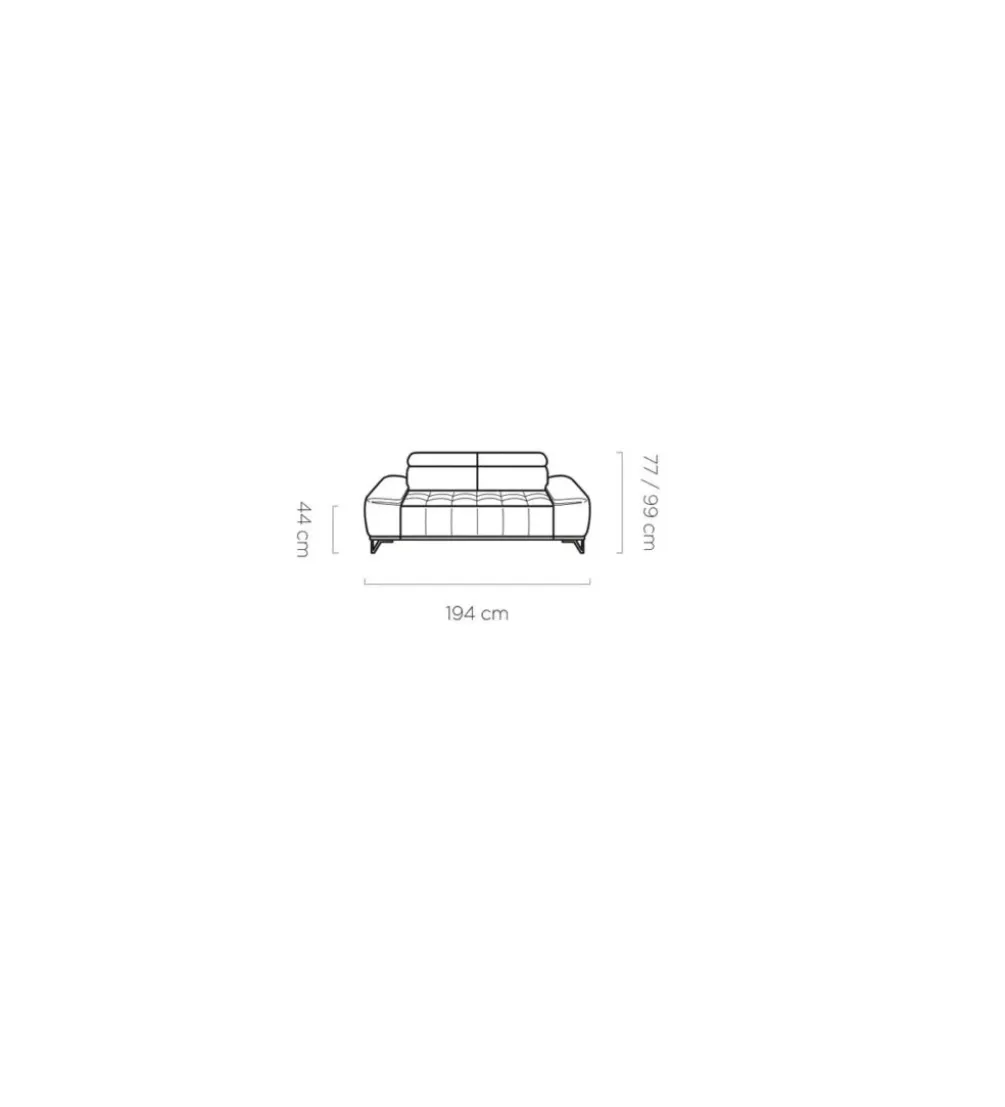 Sofa SOFIJA Modern Barock 235 cm beżowa