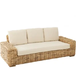 Sofa trzyosobowa BOHIM 215 cm rattan