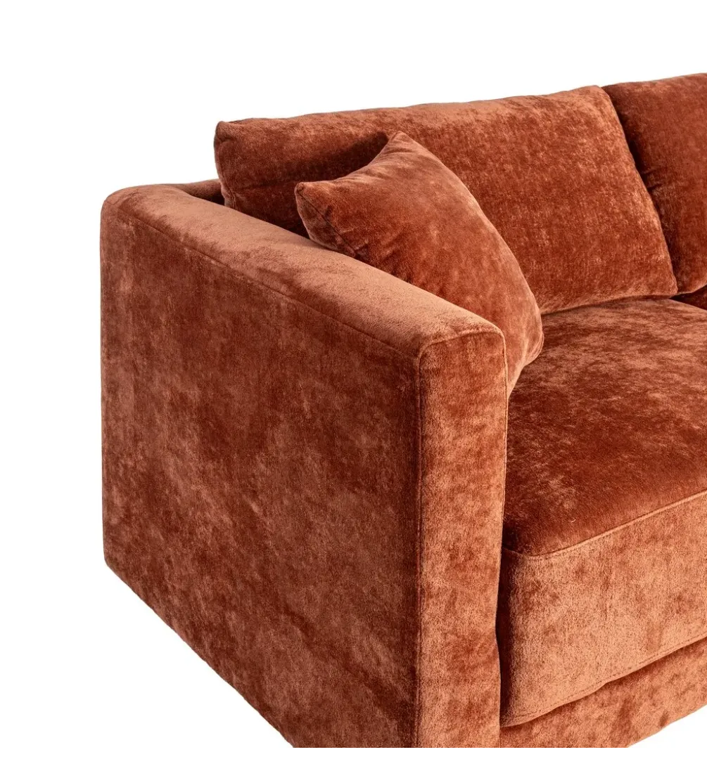 Sofa trzyosobowa MEFO 210 cm miodowa