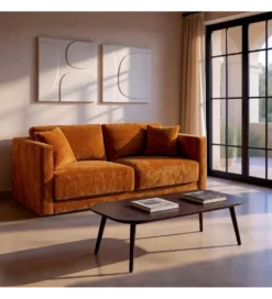 Sofa trzyosobowa MEFO 210 cm taupe