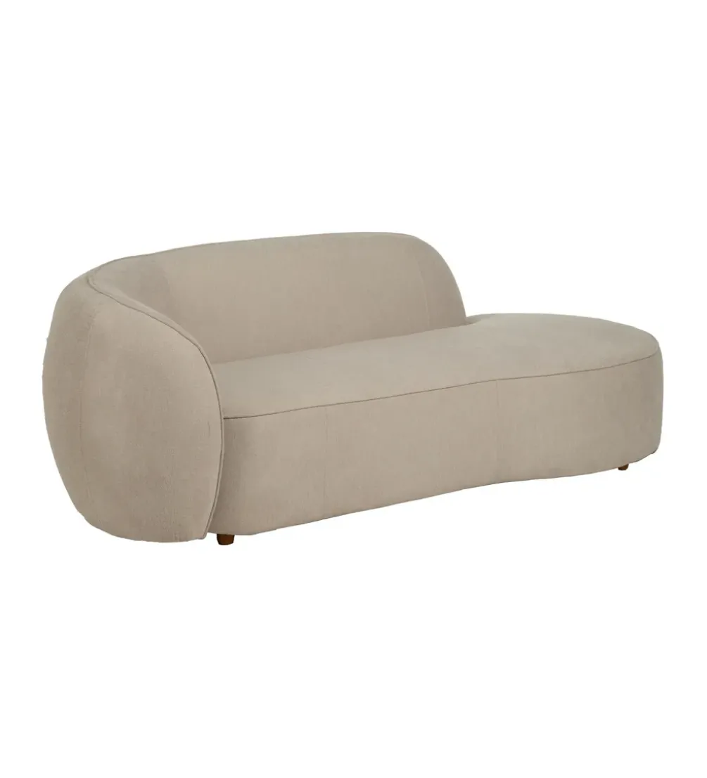 Sofa YAK 2-osobowa 120 cm kasztan
