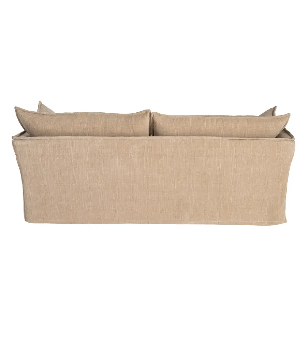 Sofa ZAPLASO 221 cm beżowa