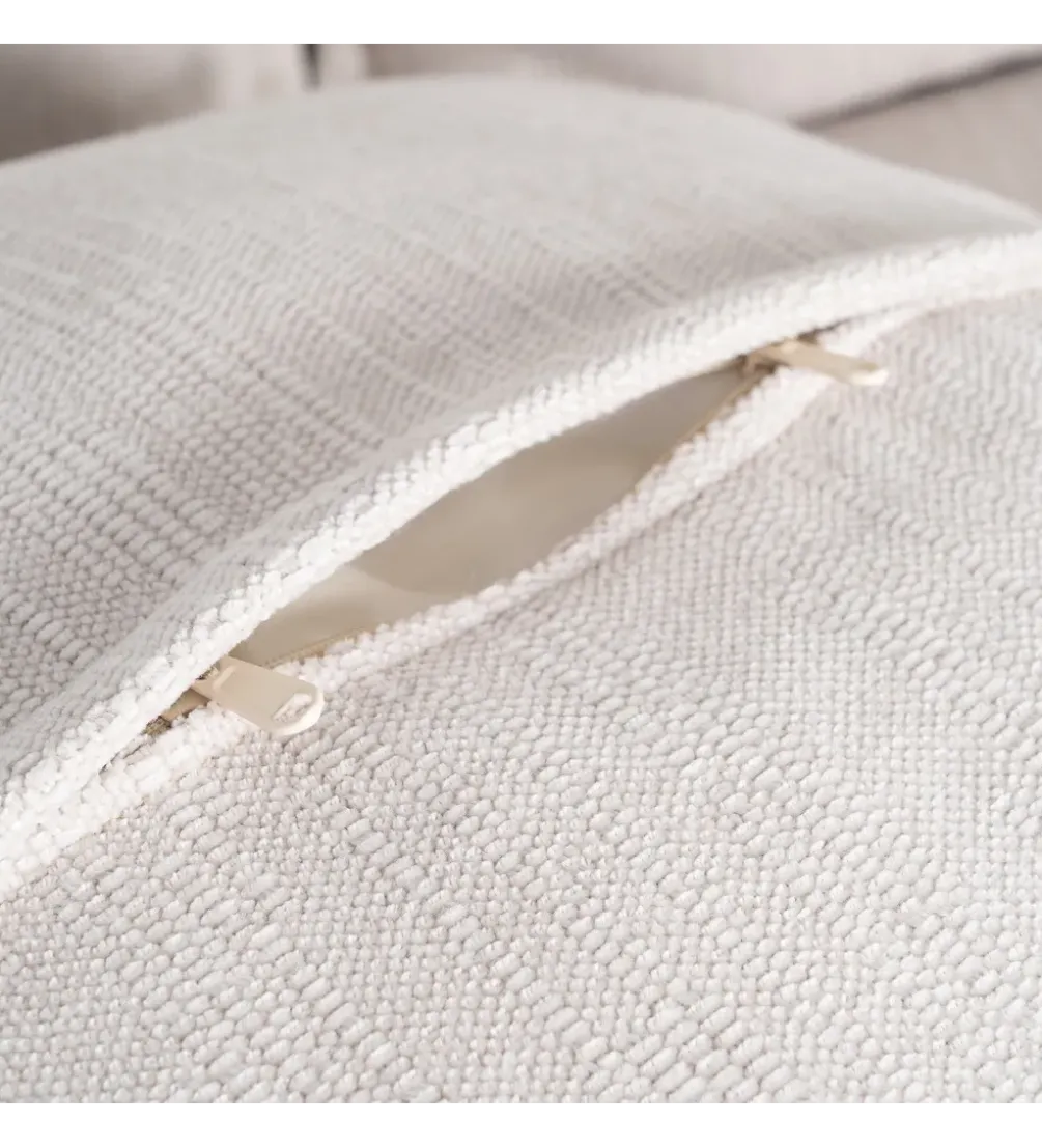 Sofa ZAPLASO 221 cm biała
