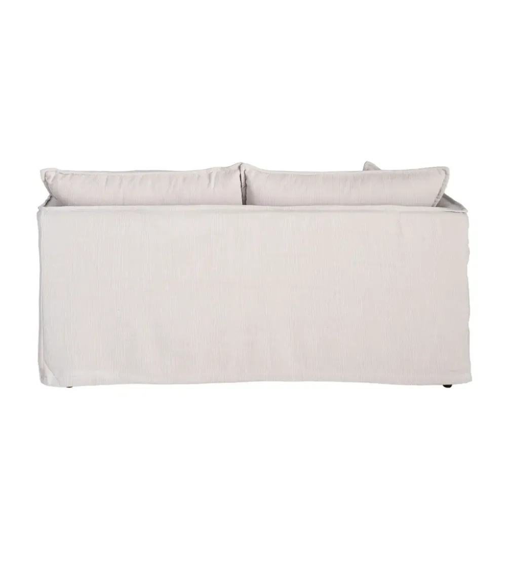 Sofa ZAPLASO 181 cm kremowa