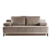 Sofa z funkcją spania ROSSO 200 cm beżowy
