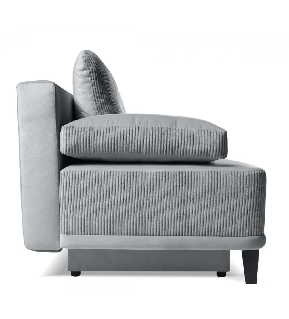 Sofa z funkcją spania ROSSO 200 cm szary