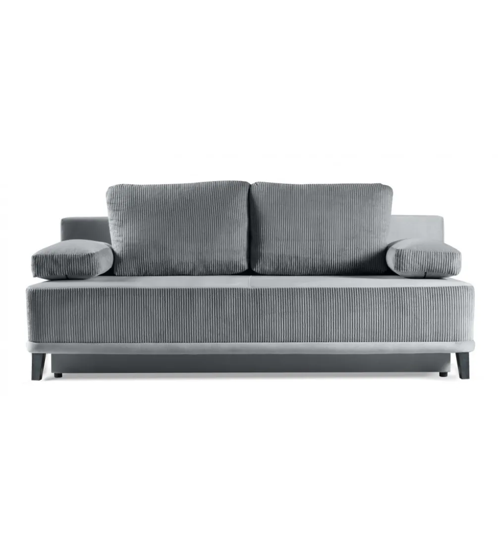 Sofa z funkcją spania ROSSO 200 cm szary