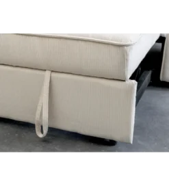 Sofa z funkcją spania SMART 180 cm cord beżowy