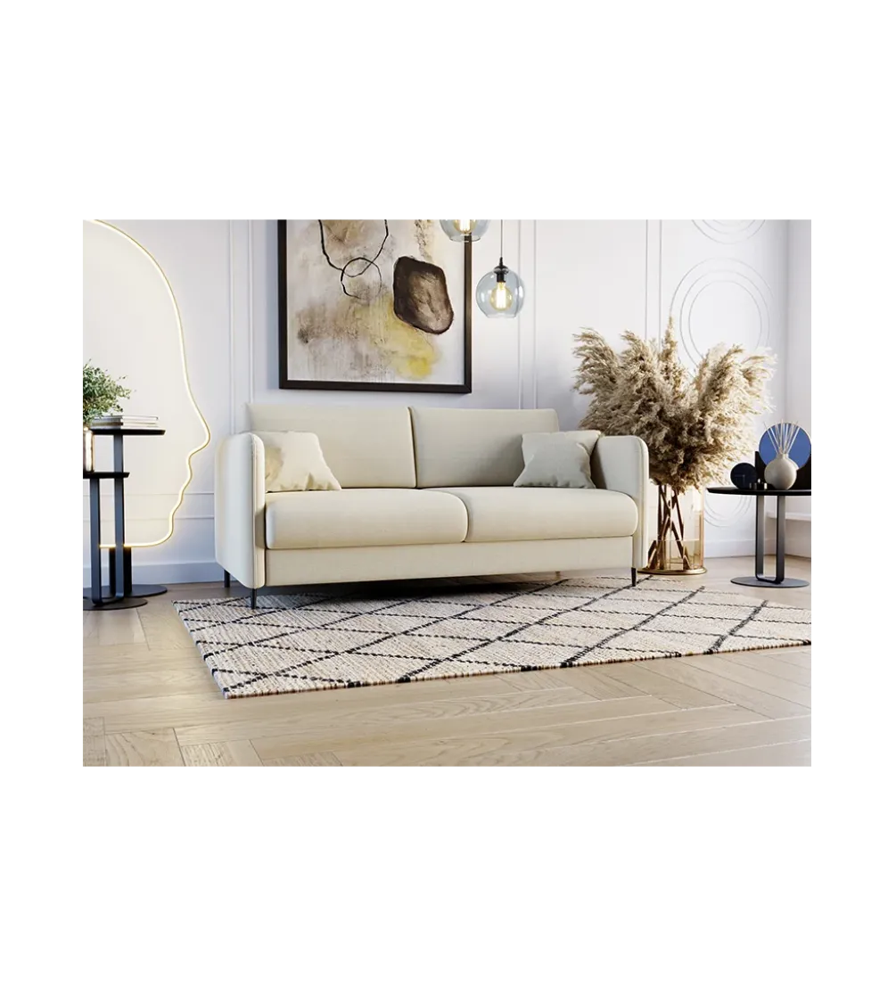 Sofa z włoskim stelażem SKY 182 cm z funkcją spania