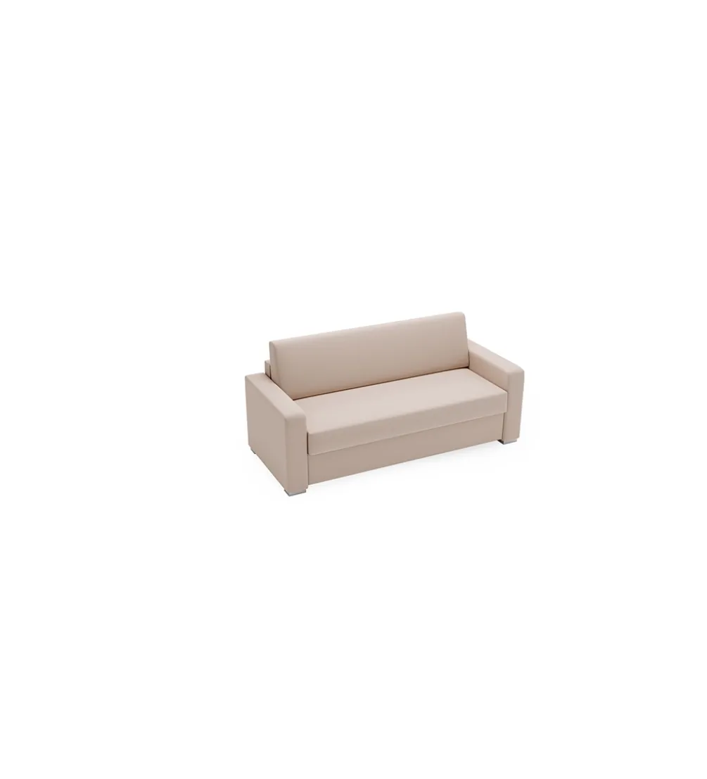 Sofa z włoskim stelażem SOUL ONE 218 cm z funkcją spania