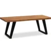 Solik kawowy FRIGI 120 cm drewno akacja