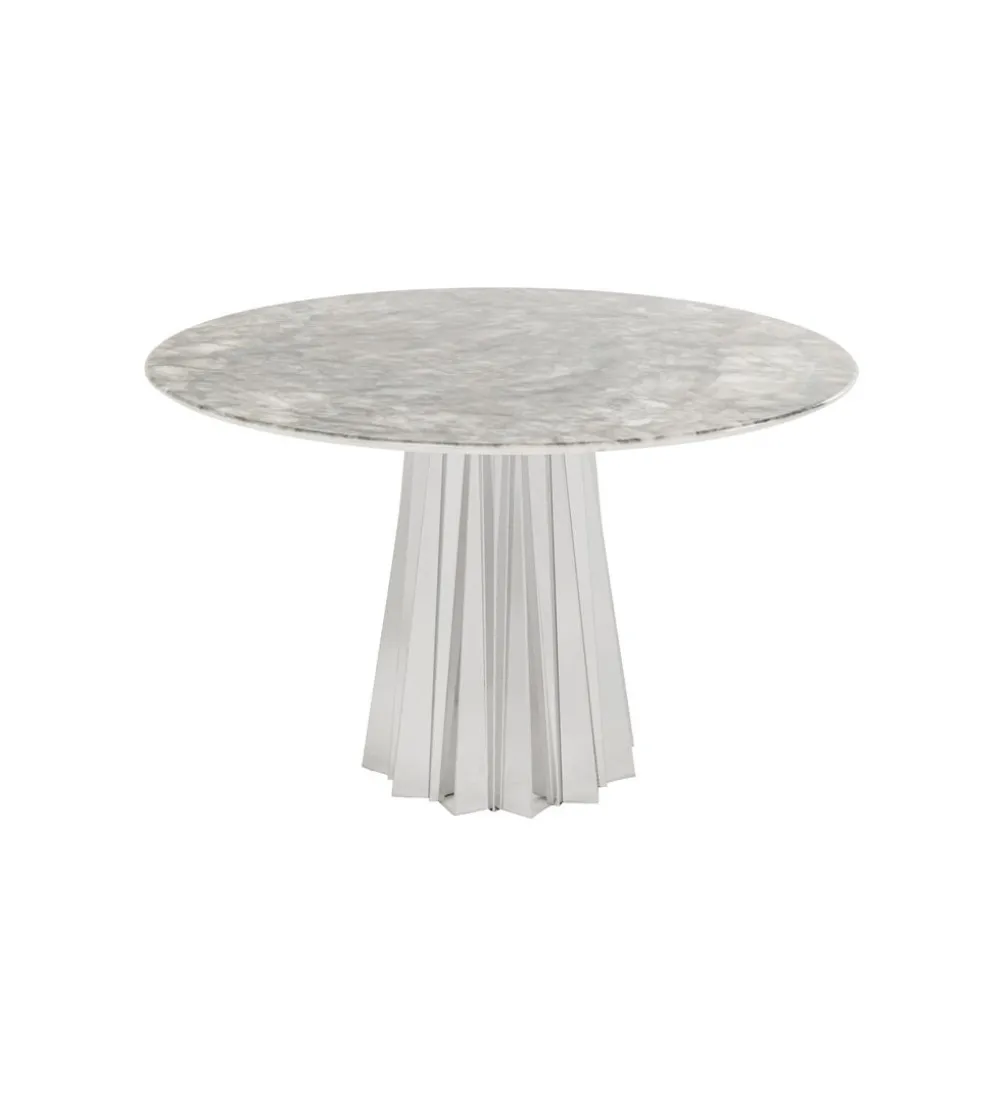 Stół AMORA 120 cm efekt naturalnego kamienia