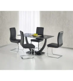 Stół ANTON 140 cm czarny