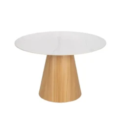 Stół ARPYK 120 cm naturalny blat ceramika