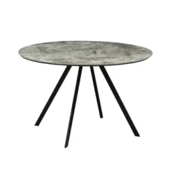 Stół ATELIER 120 cm kolor naturalnego kamienia szary