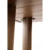 Stół AYMARA 220 cm drewno akcja brązowy