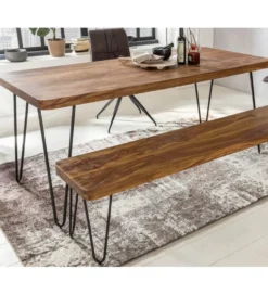Stół BAGLI 120 cm drewno sheesham
