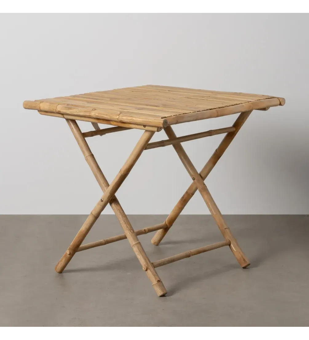 Stół BAMBÚ 80 cm bambus