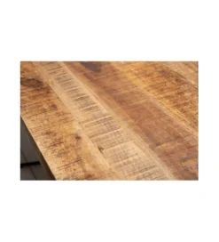 Stół barowy Iron Craft 120 cm drewno Mango