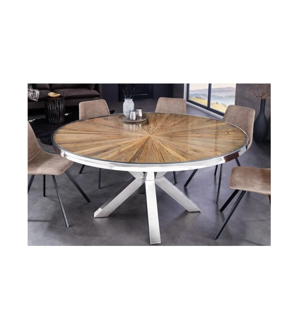 Stół Barracuda 140 cm drewno teak