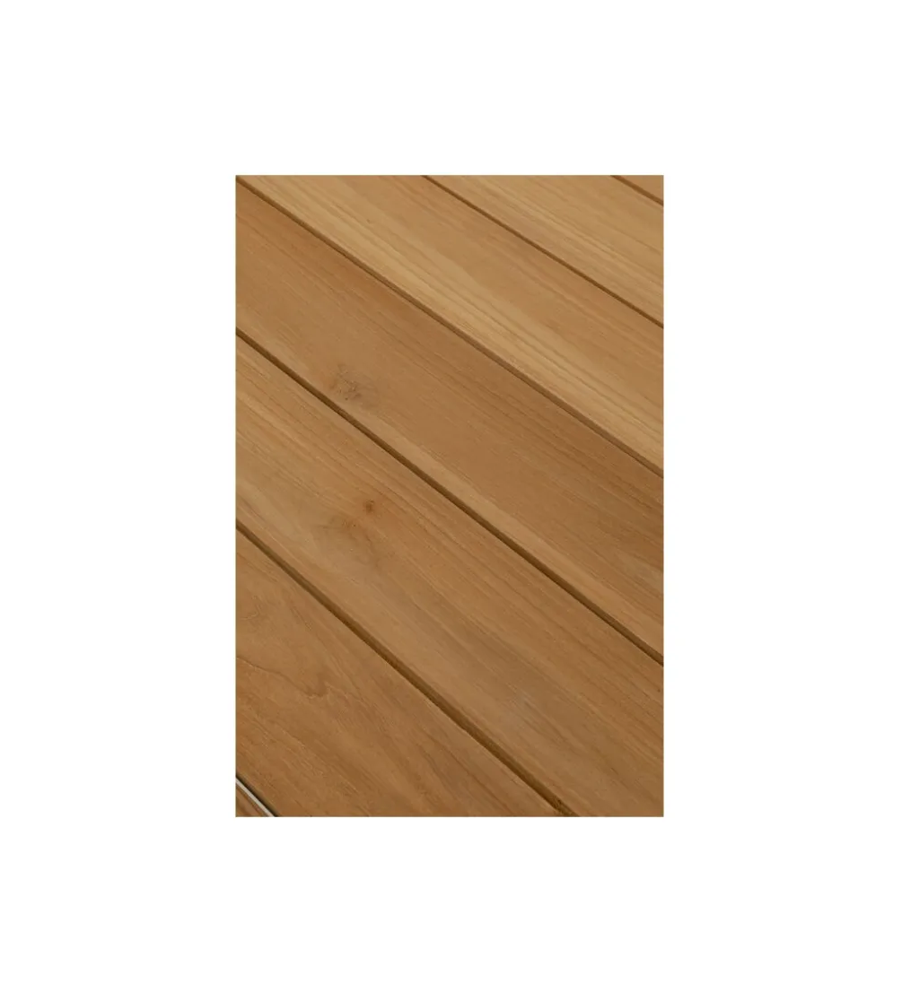 Stół Bella 180 x 90 cm drewno teak naturalny