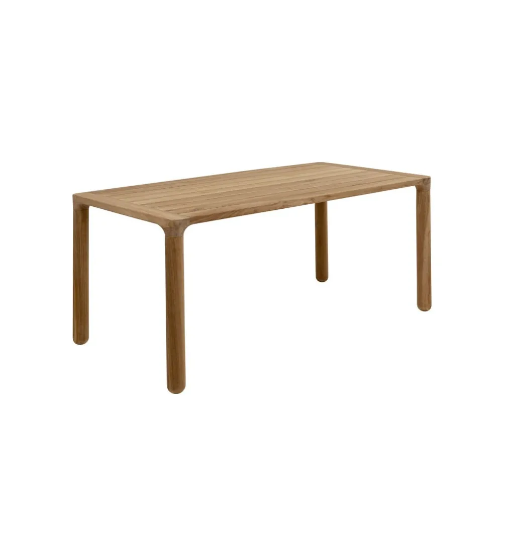 Stół Bella 200 x 90 cm drewno teak naturalny