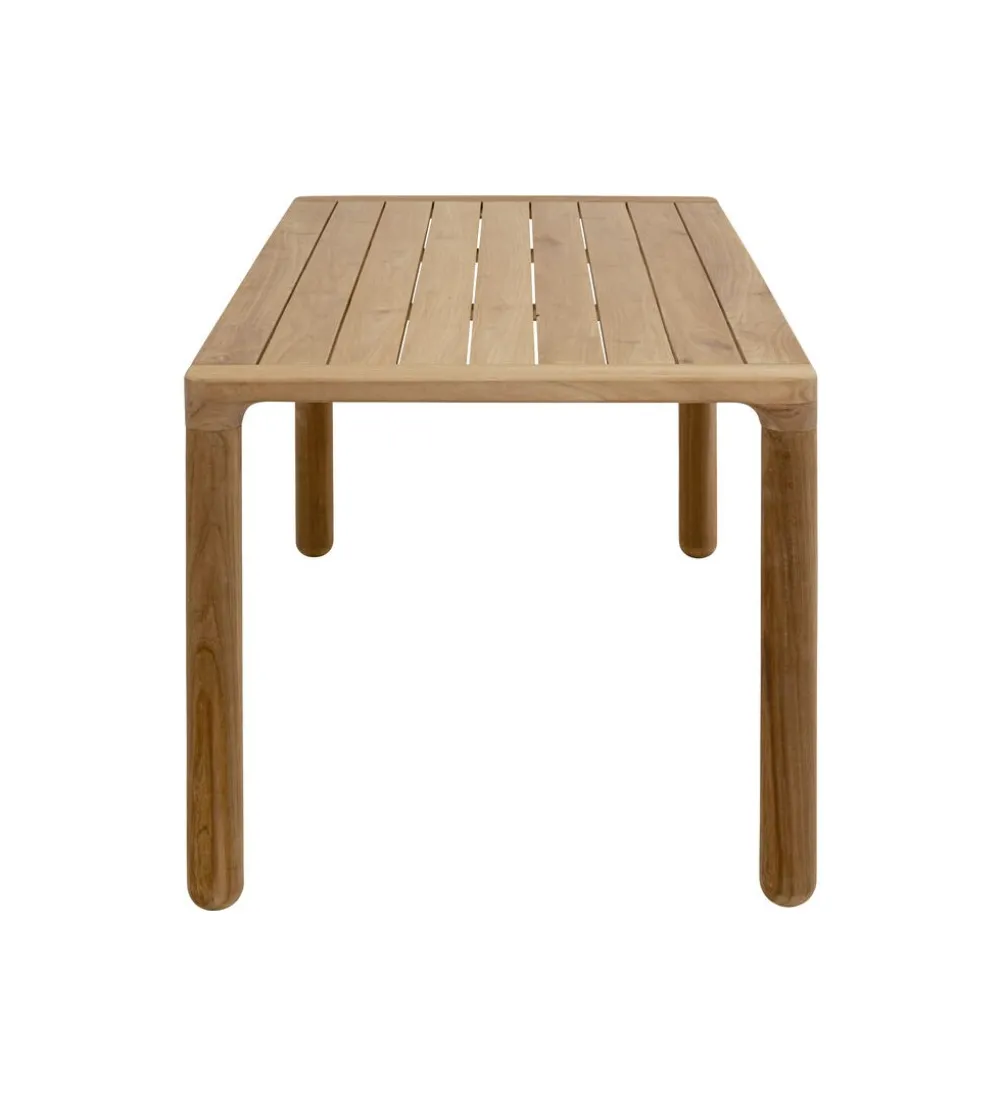 Stół Bella 200 x 90 cm drewno teak naturalny