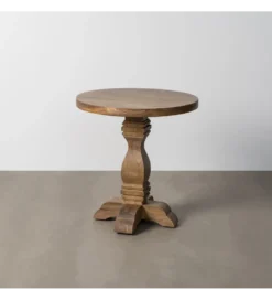Stół BENAM 65 cm drewno mango naturalny
