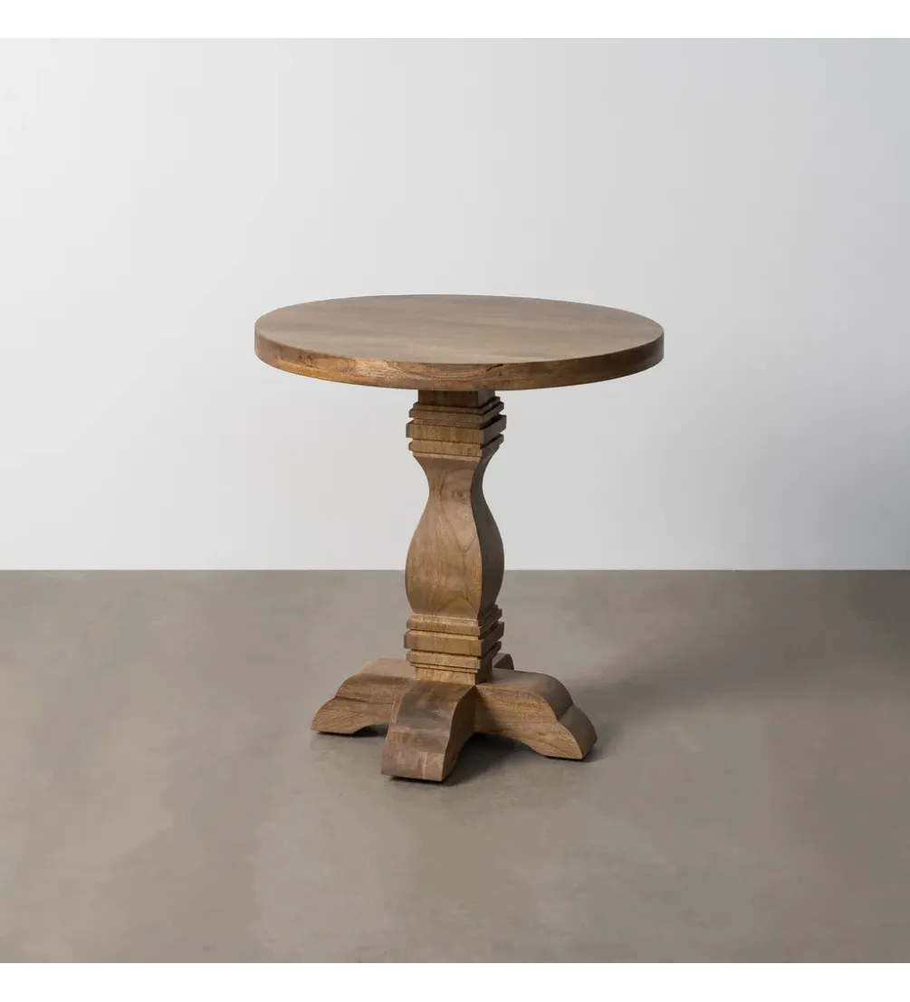 Stół BENAM 65 cm drewno mango naturalny