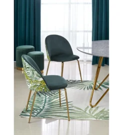 Stół Bonello 120 cm w optyce szarego marmuru