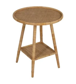 Stół BYMYS 60 cm ratan naturalny