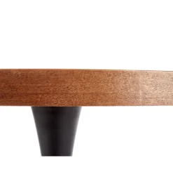 Stół CARMELO 100 cm w kolorze orzecha