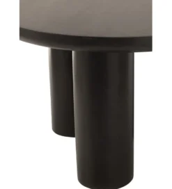 Stół CAVE 120 cm drewno mango czarny