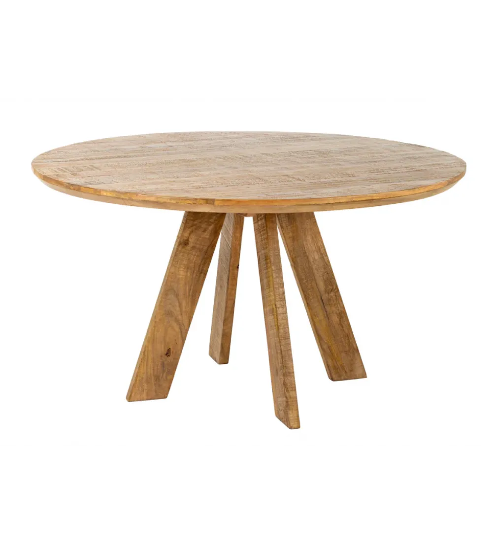 Stół Craft ART WOOD 120 cm drewno mango naturalny