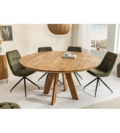 Stół Craft ART WOOD 120 cm drewno mango naturalny