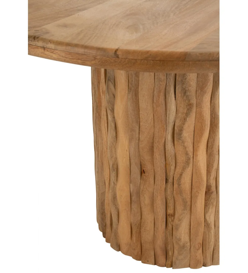 Stół CURVE 122 cm naturalny
